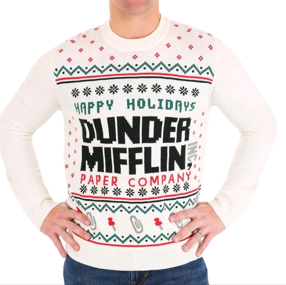 The Office Dunder Mifflin Ugly Christmas Sweater